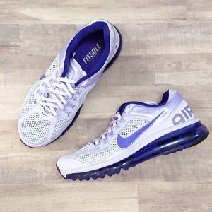 Nike Women's Air Max Purple Fitsole Running Shoes